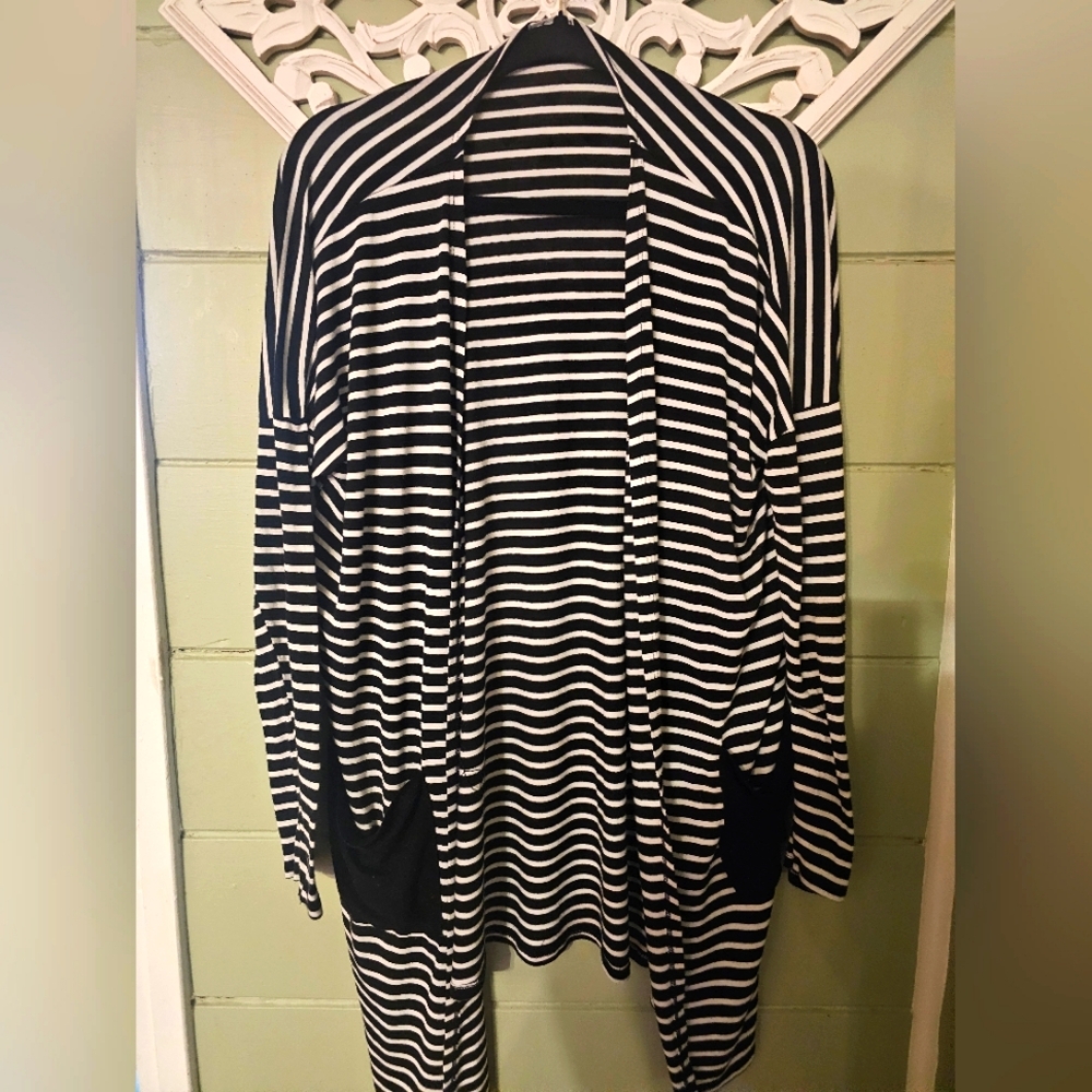 Striped Cardigan
